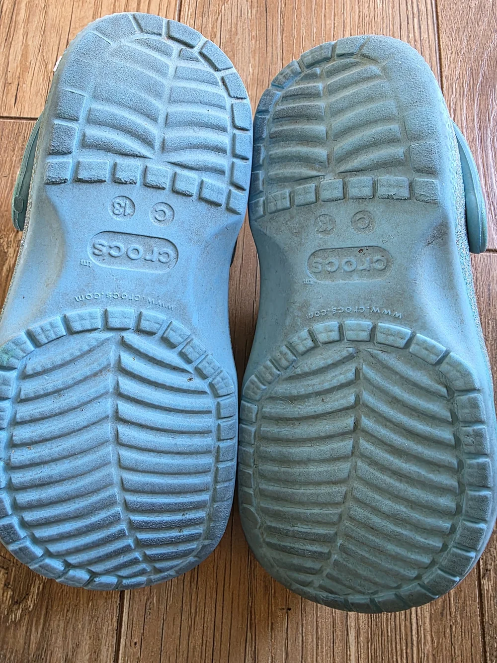 CROCS Kids Classic Clog in Pale Blue